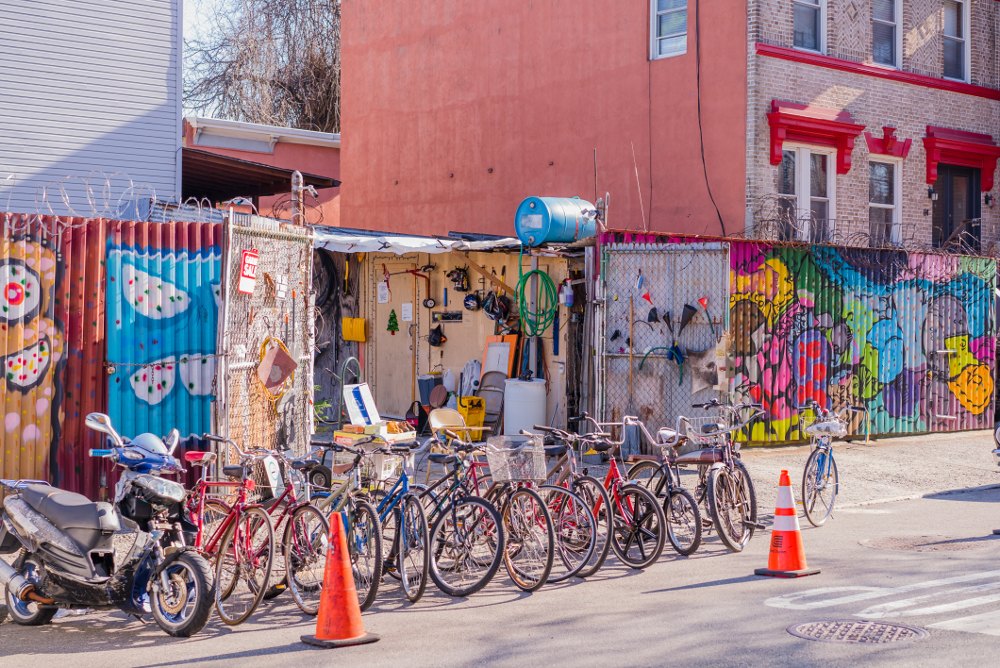 Eddie's store bicycle shop