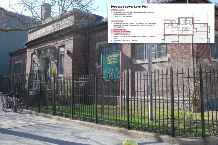 Williamsburg’s Leonard Library, open since 1908, still has no passenger elevator: the city just approved $1.17M to design one