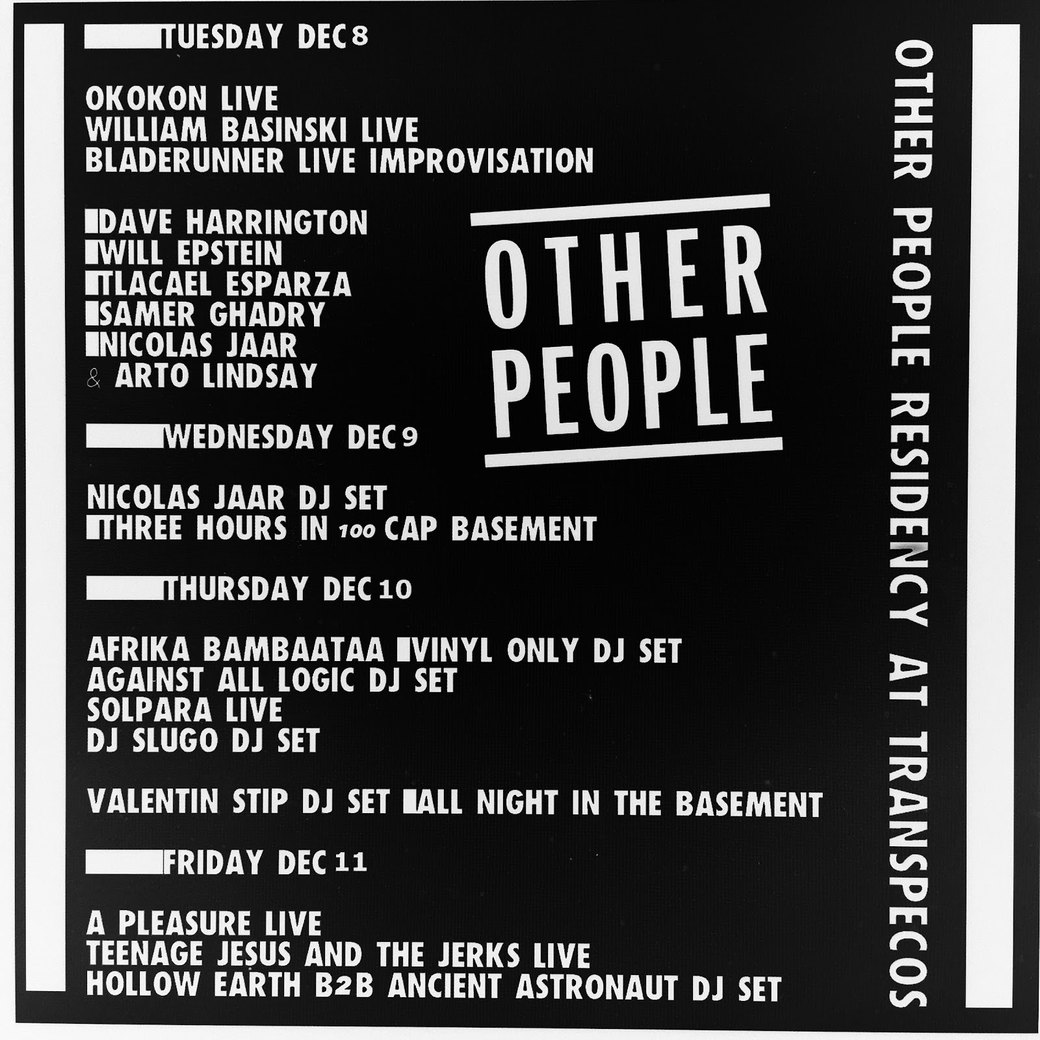 Next Week, Trans-Pecos Becomes the Epicenter of Cool Hosting the "Other People" Residency