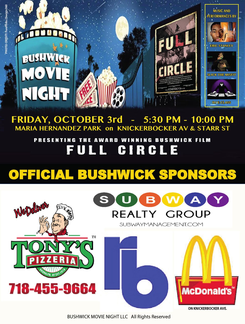 BUSHWICK MOVIE NIGHT MARKETING