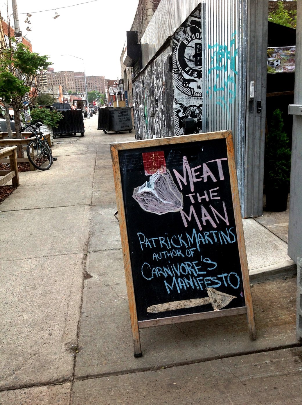 "The Carnivore's Manifesto" Launched Last Night at Roberta's
