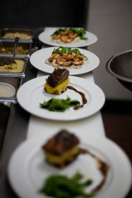 Meals getting ready at Mama Joy's (photo by Katarina Hybenova form Bushwick Daily)