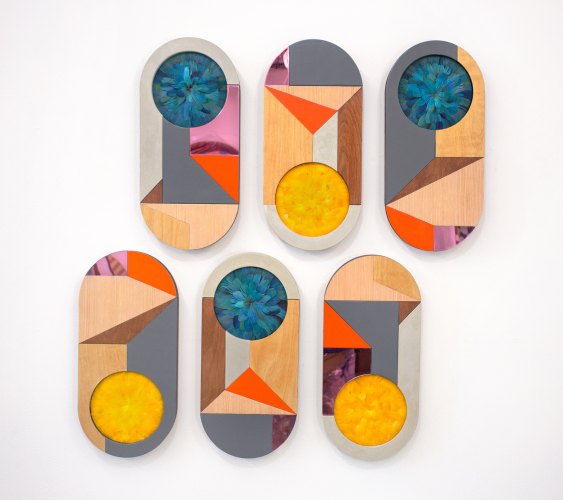 Christian Berman's material selections appear in "Chapultec Samsara", opening Friday at OUTLET (image courtesy of OUTLET)