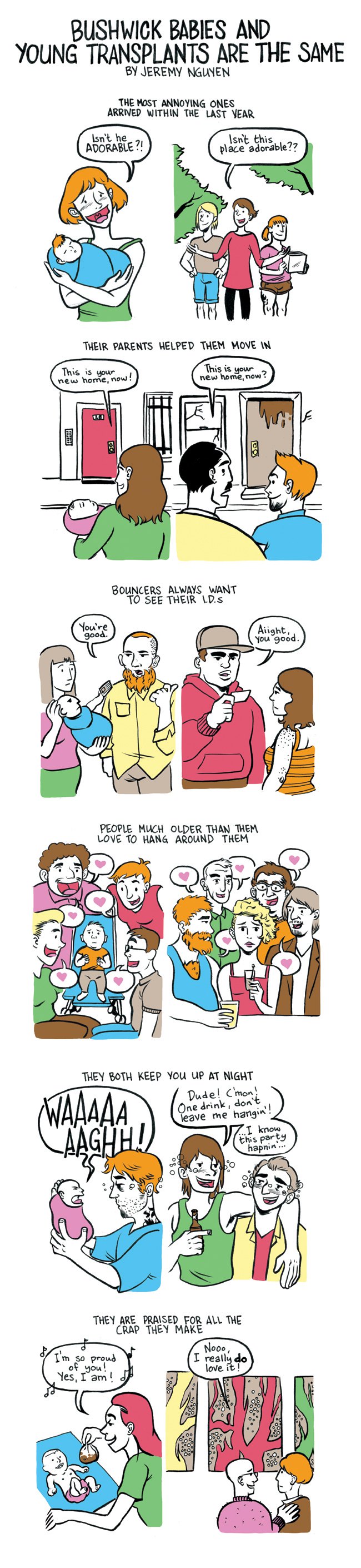 Babies and Young Transplants are Exactly the Same: a comic by Jeremy Nguyen