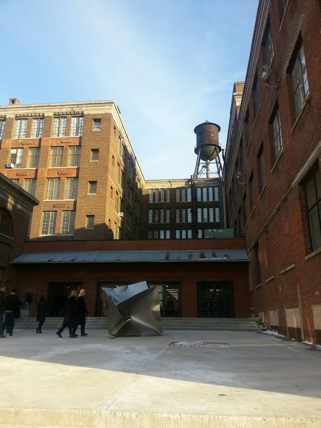 Mana Contemporary from the outside. Photo by Katarina Hybenova.