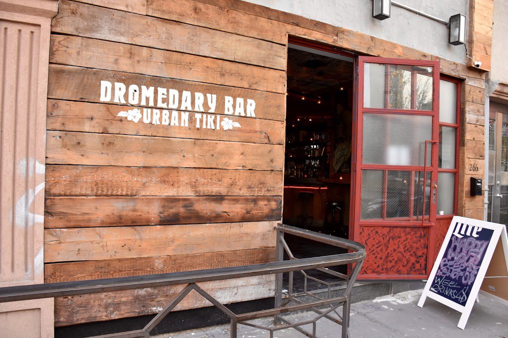 Eat Crickets and Drink Volcanoes Inside Glorious Bushwick Tiki Upgrade Dromedary Bar