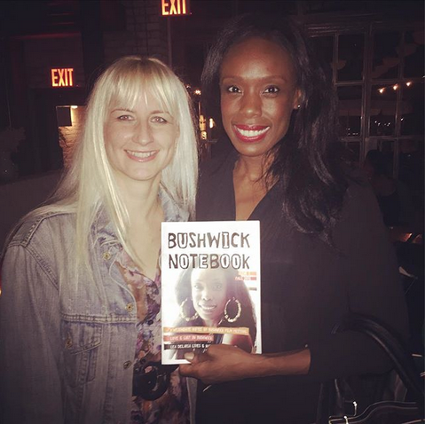 Our cover lady Kweighbaye Kotee (right) and me (Katarina). Photo: @Kweighbaye Instagram