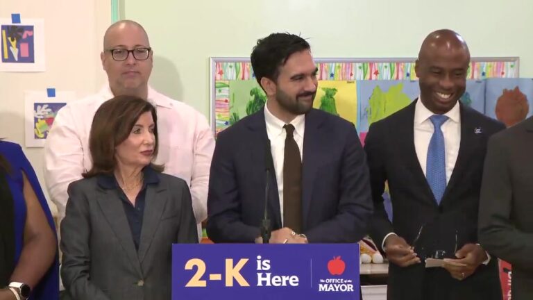 New York City fills first 2,000 seats in its new free universal childcare program for two-year-olds