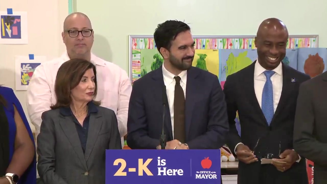 New York City fills first 2,000 seats in its new free universal childcare program for two-year-olds