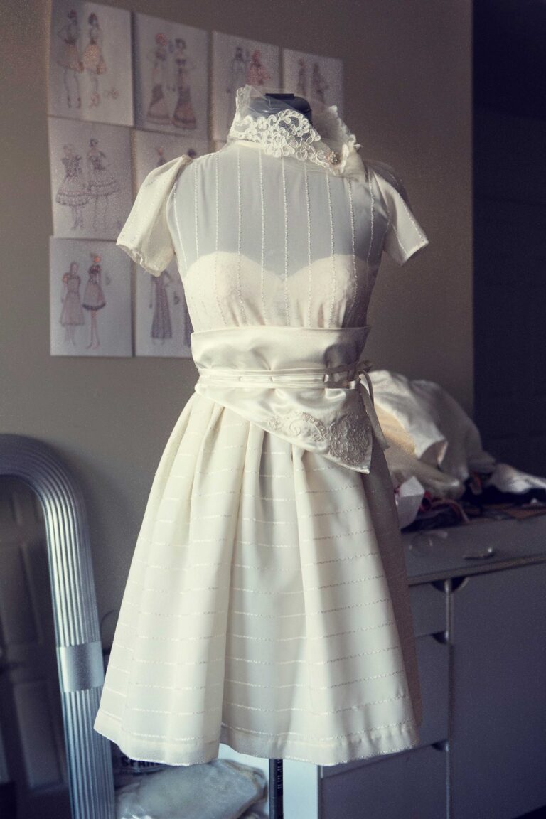 Dress for a Bushwick Bride: Eco-Vintage Wedding Style by ONB2