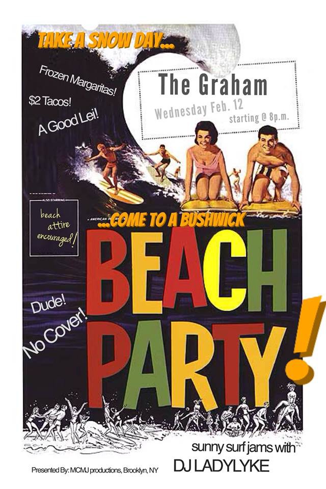 Finally What Bushwick Really Needs- A Beach Party!
