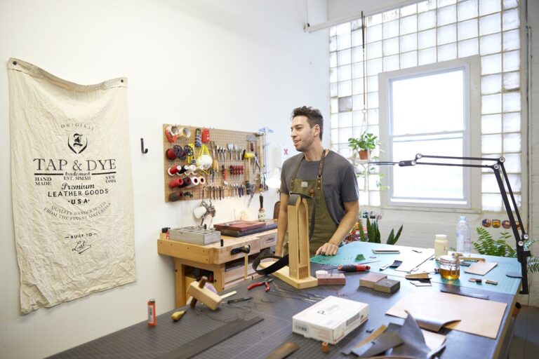 Tap and Dye Is a Bushwick Business Supporting USA Manufacturing One Camera Strap at a Time