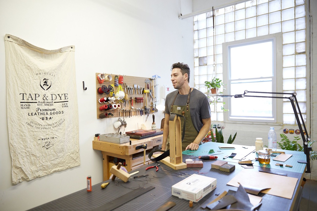 Tap and Dye Is a Bushwick Business Supporting USA Manufacturing One Camera Strap at a Time