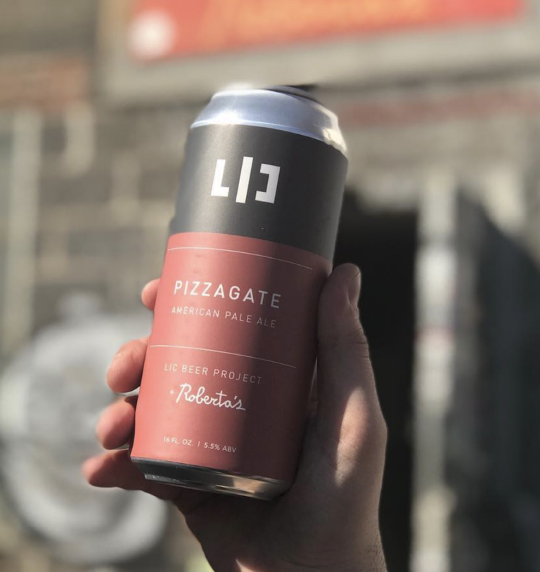 Take That, Conspiracy Theorists: a New Pizzagate Beer Debuts at Roberta’s on Friday