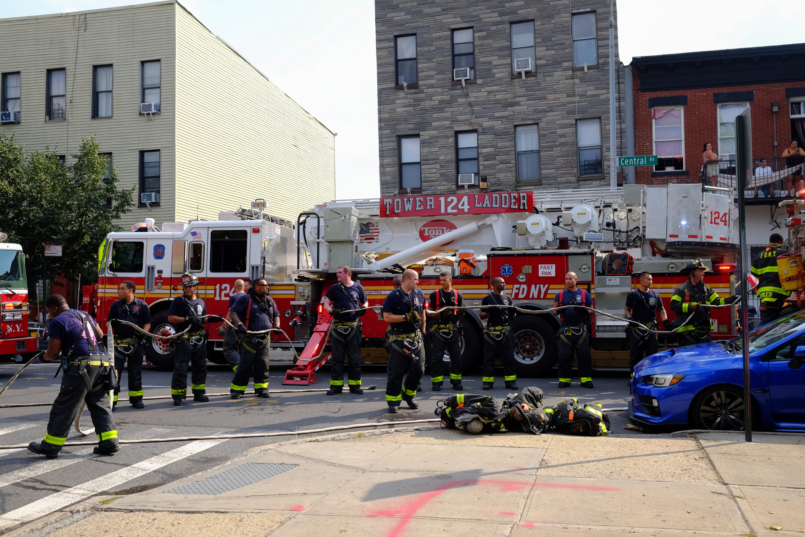 Fire at Bushwick Bakery on Monday
