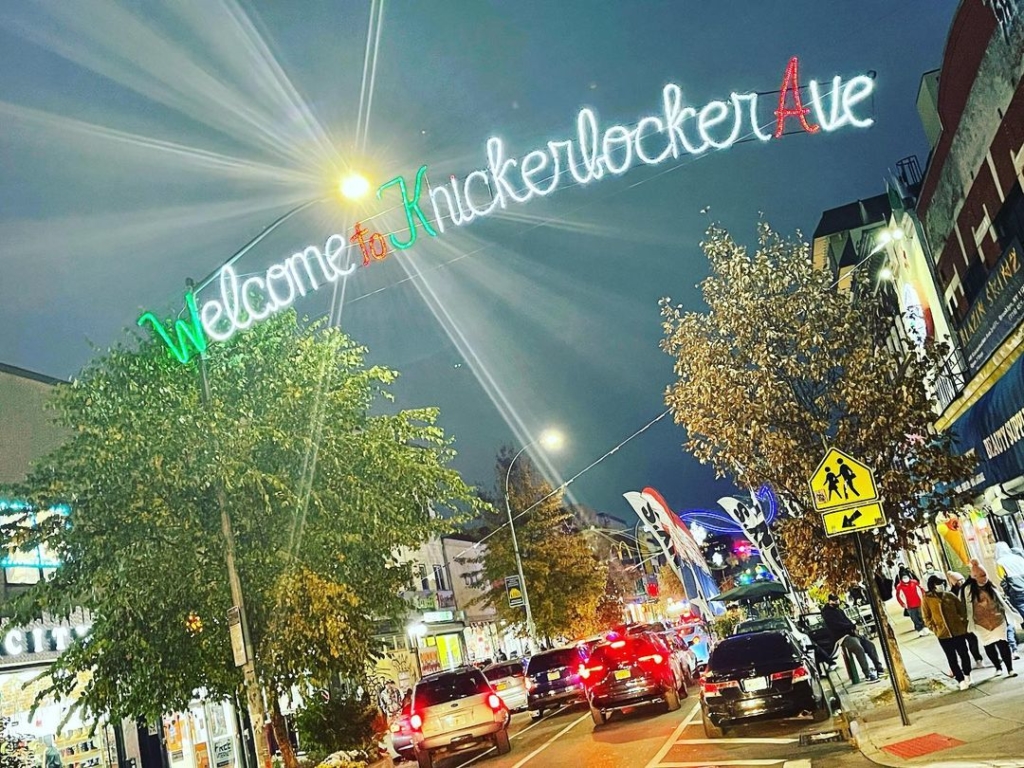 After Decades, Holiday Lights Finally Return To Knickerbocker Avenue