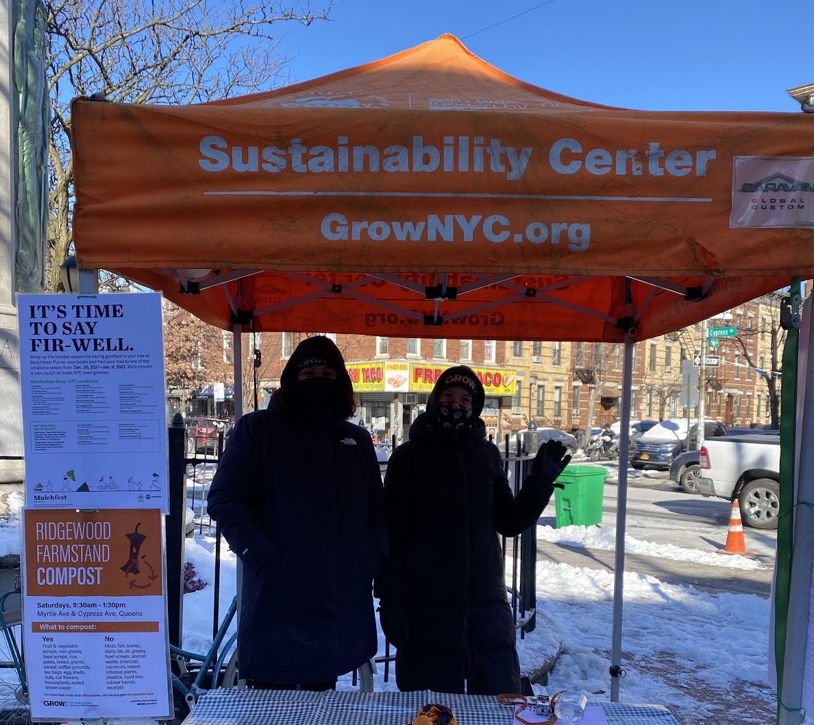 GrowNYC Launches New Public Compost Drop-off Site in Ridgewood
