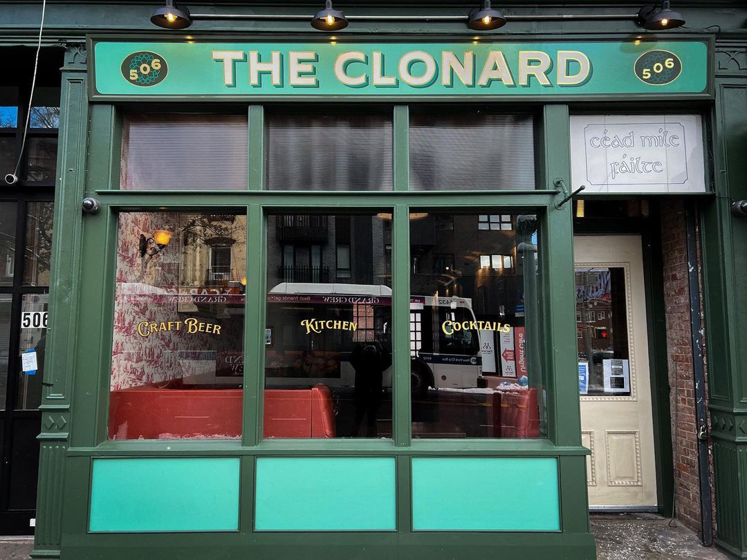 The Clonard Irish Pub and More Recent Grand Street Bar and Restaurant Openings
