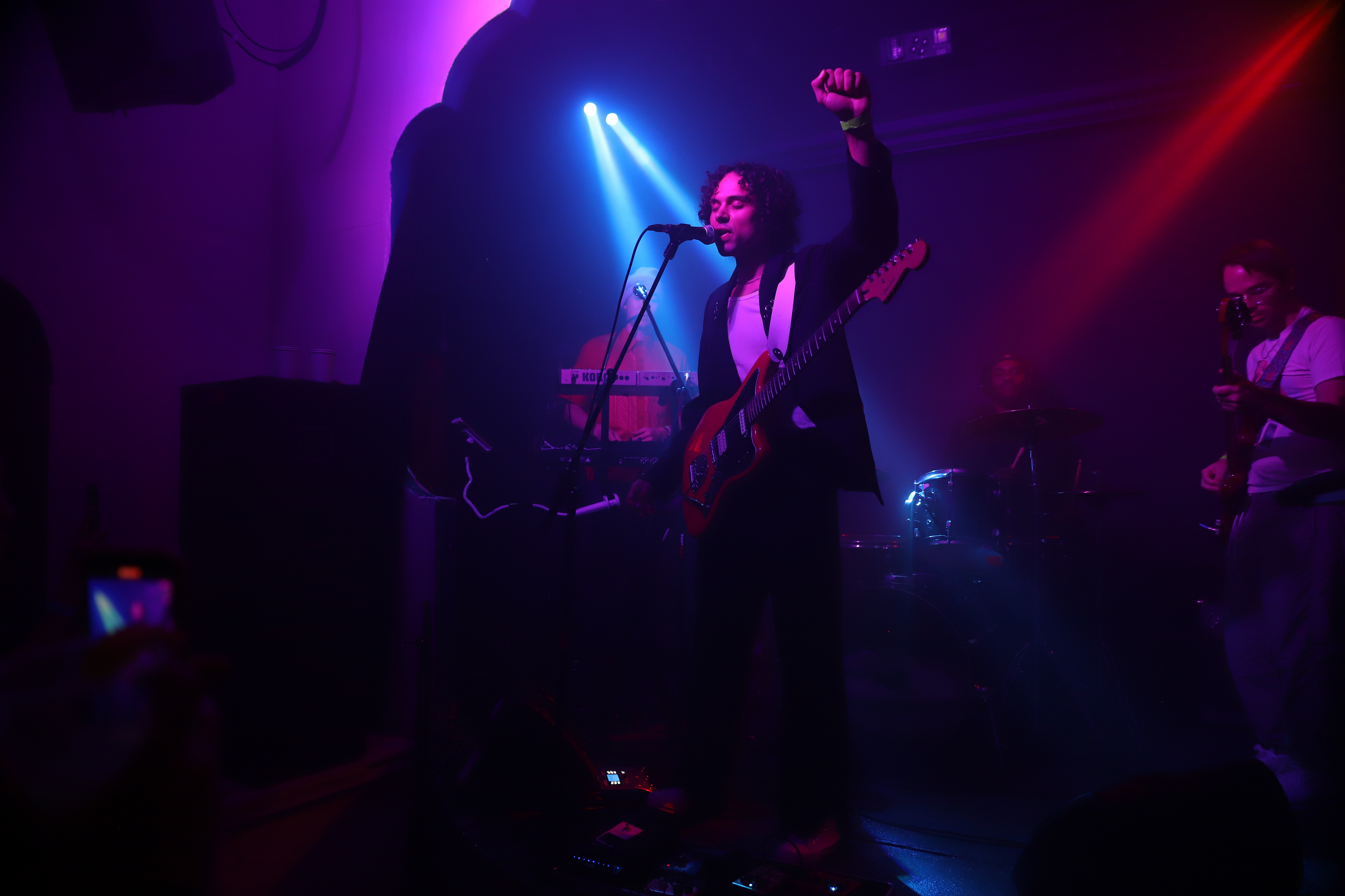 "Lenny Kravitz is my Jesus," say this local singer on the rise. 