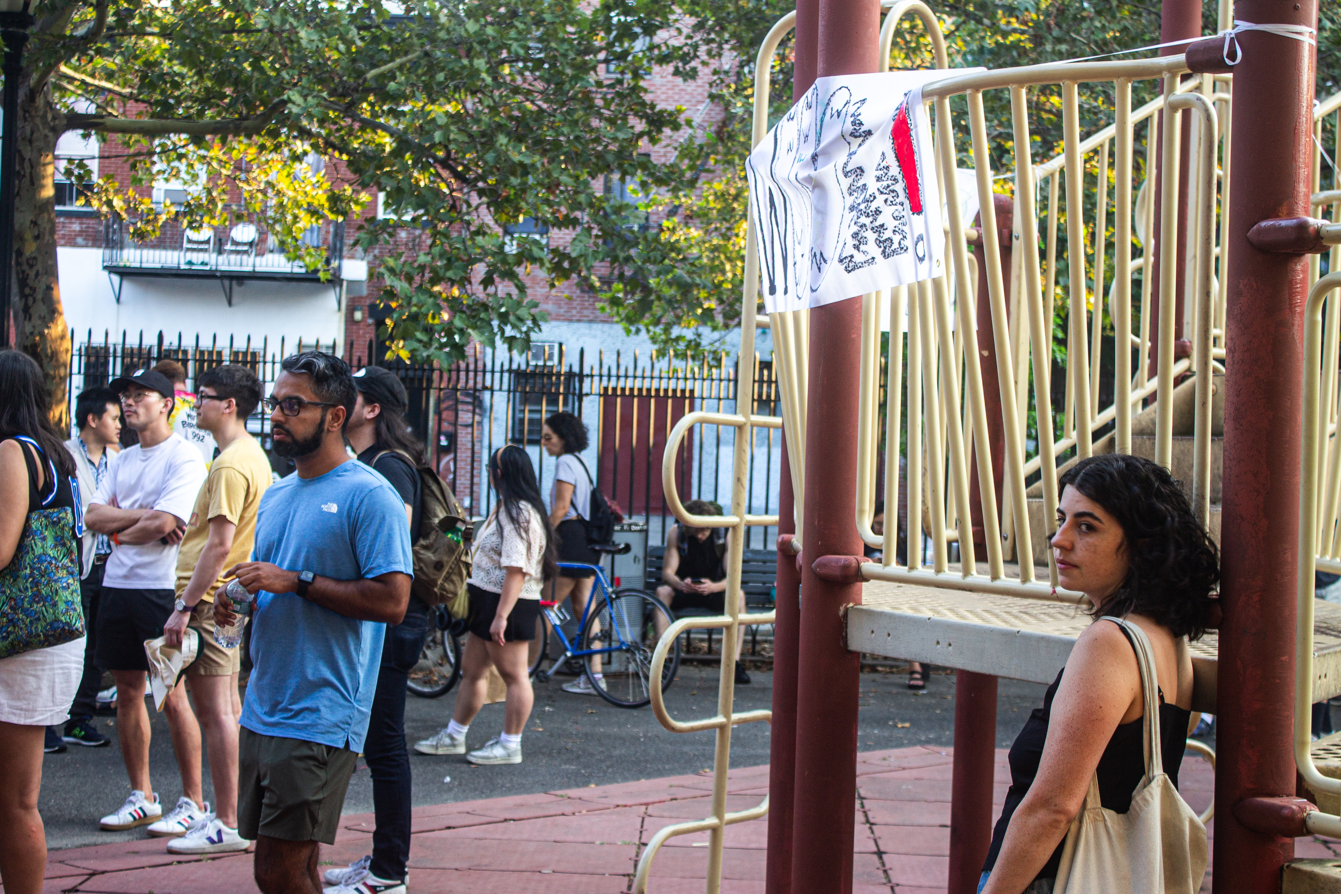 The 90th Precinct is throwing a night at Rodney Park on August 4: free crafts, sports, games, and the library bookmobile