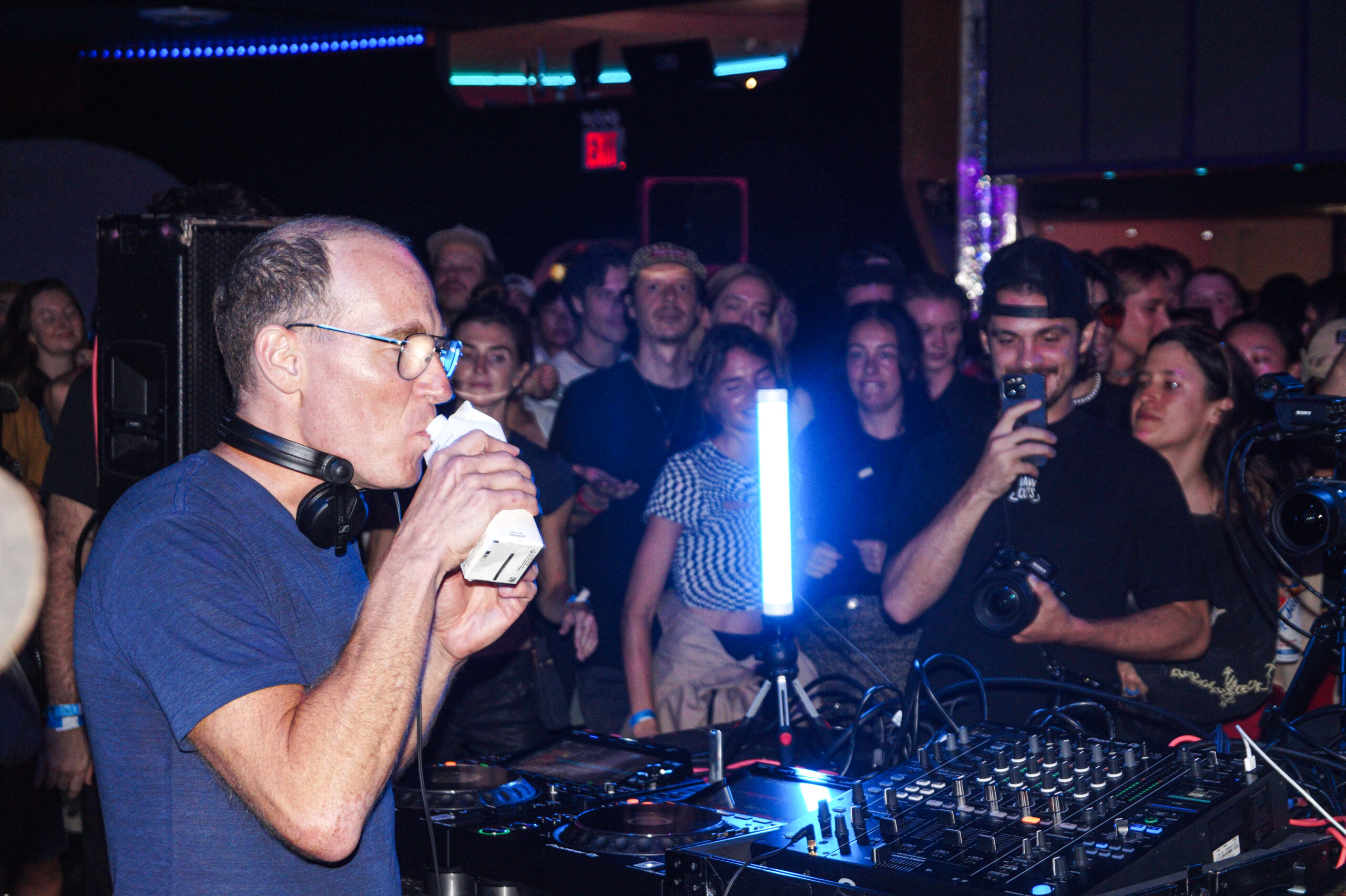 Caribou Spins For Free, In Bushwick