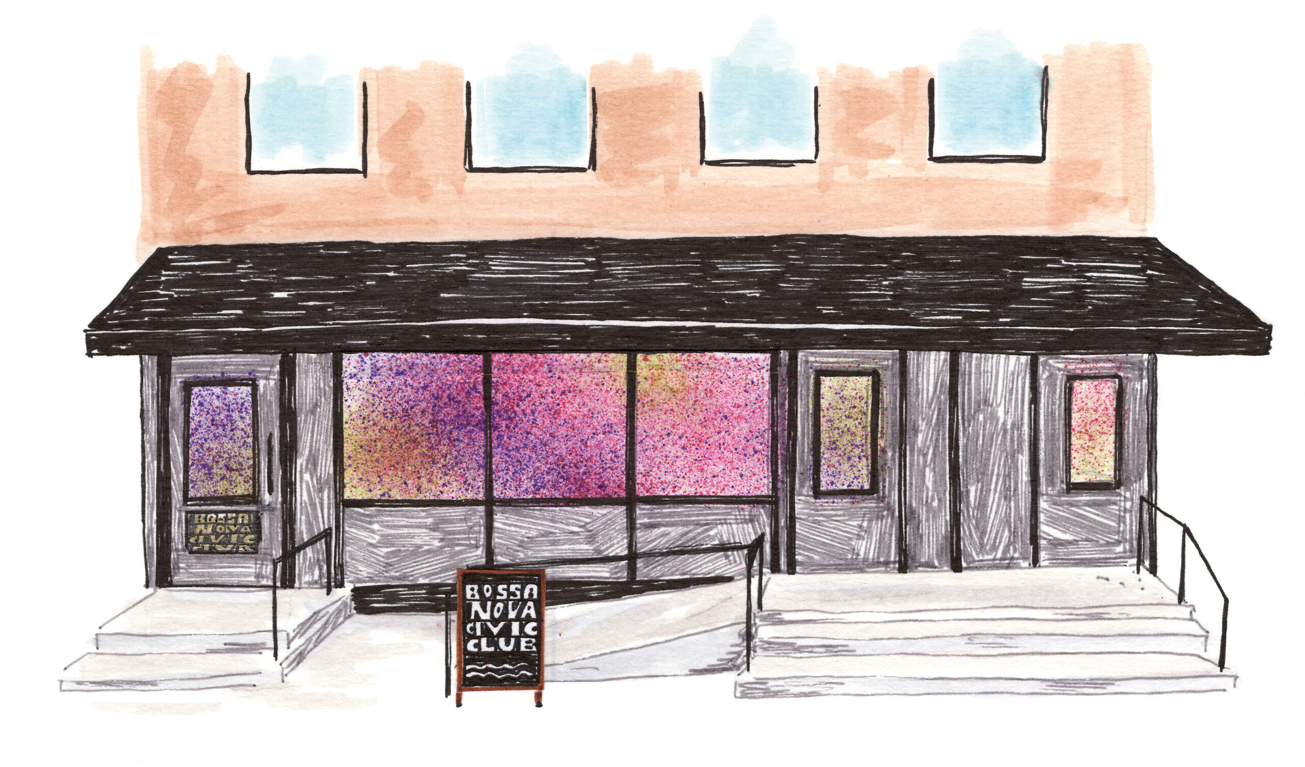 洋書 NYC STOREFRONTS. JOEL HOLLAND NYC Storefronts: Illustrations of the Big Apple's Best-Loved