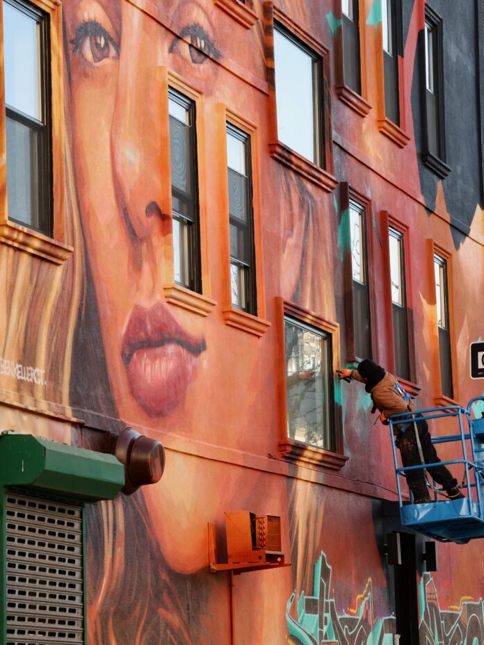 Elon Musk backed mural of murdered Ukrainian refugee Iryna Zarutska divides Bushwick
