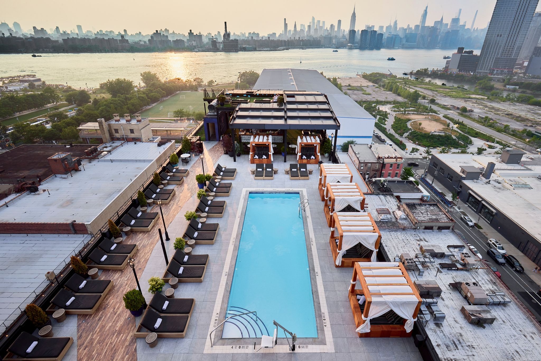 Arlo Williamsburg’s rooftop bars reopen with new cocktails and pool parties