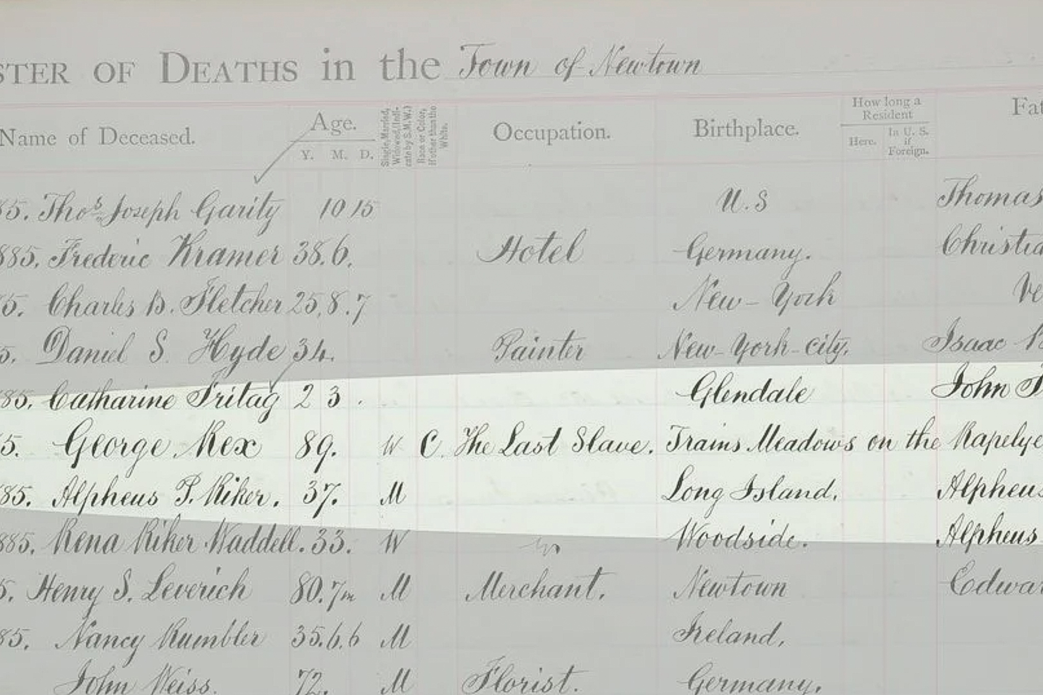 ‘The Last Slave’ of Queens: Department of Records uncovers life of George Rex who froze to death in Brooklyn