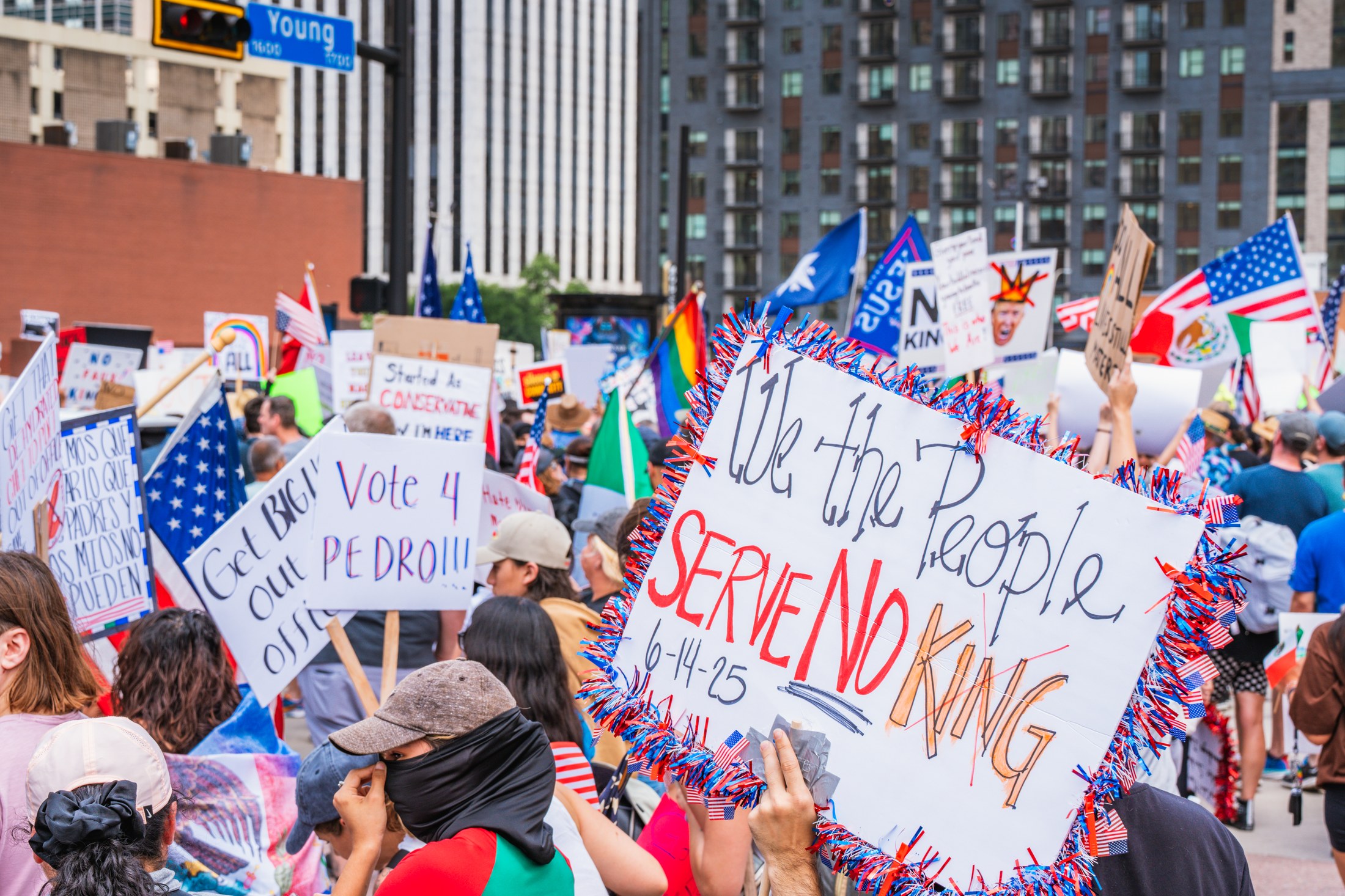CUFFH Action to march in No Kings Day protest against Trump policies