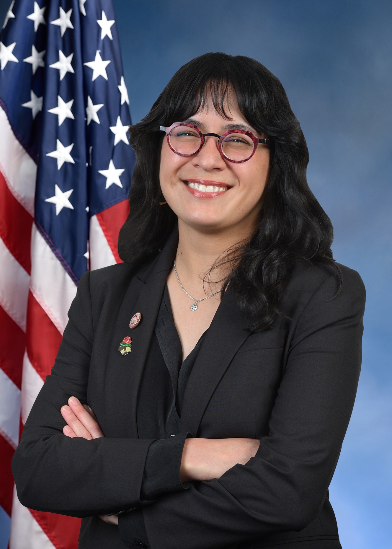New York State Assembly Member Claire Valdez, a candidate in the 2026 NY-7 Democratic primary
