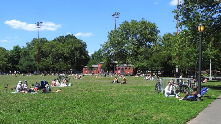 A Brooklyn campaign wants cars out of McCarren Park for good. The rally was the easy part