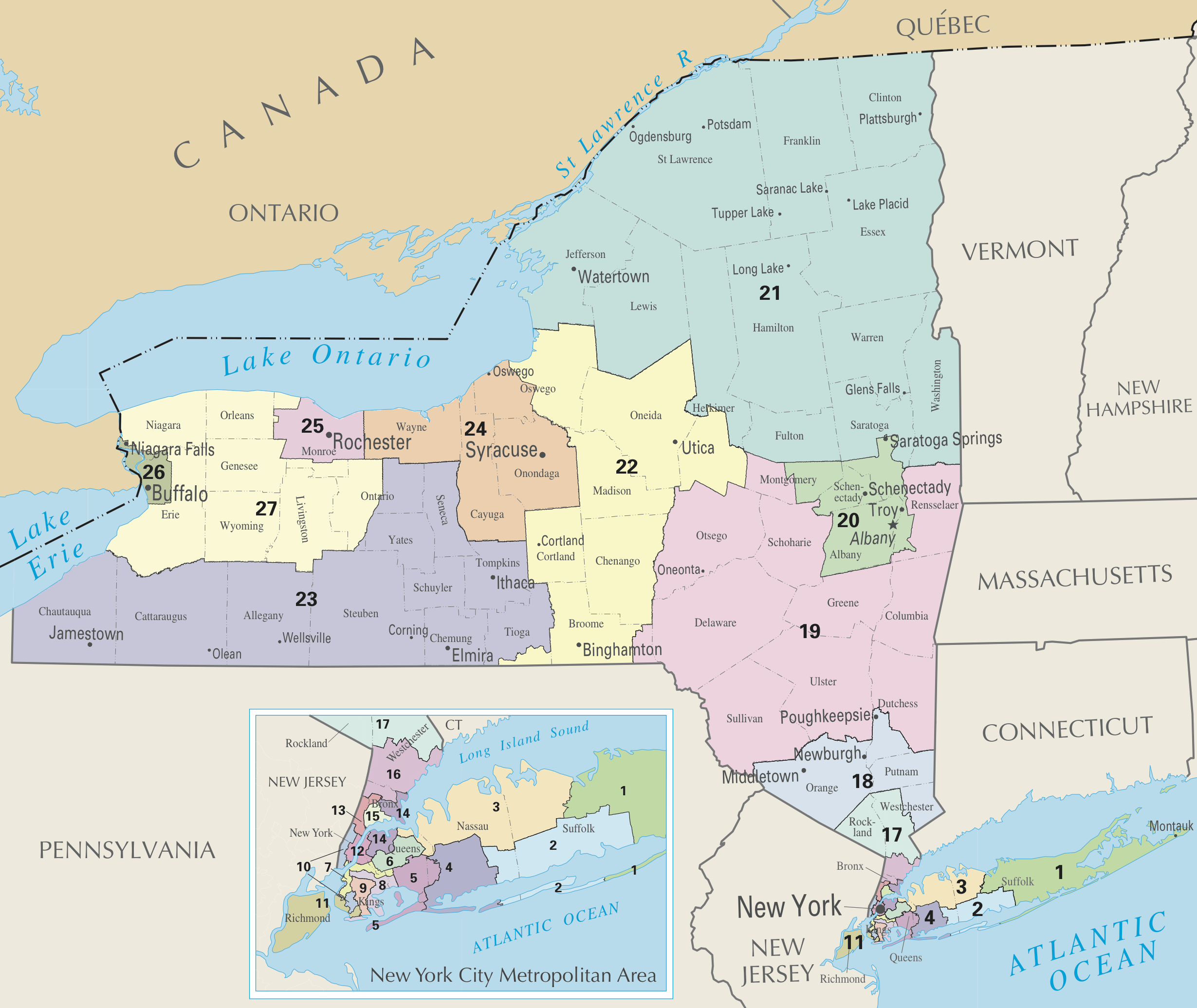 New York spent years banning gerrymandering in its own constitution. Now Democrats want to erase those rules to fight back