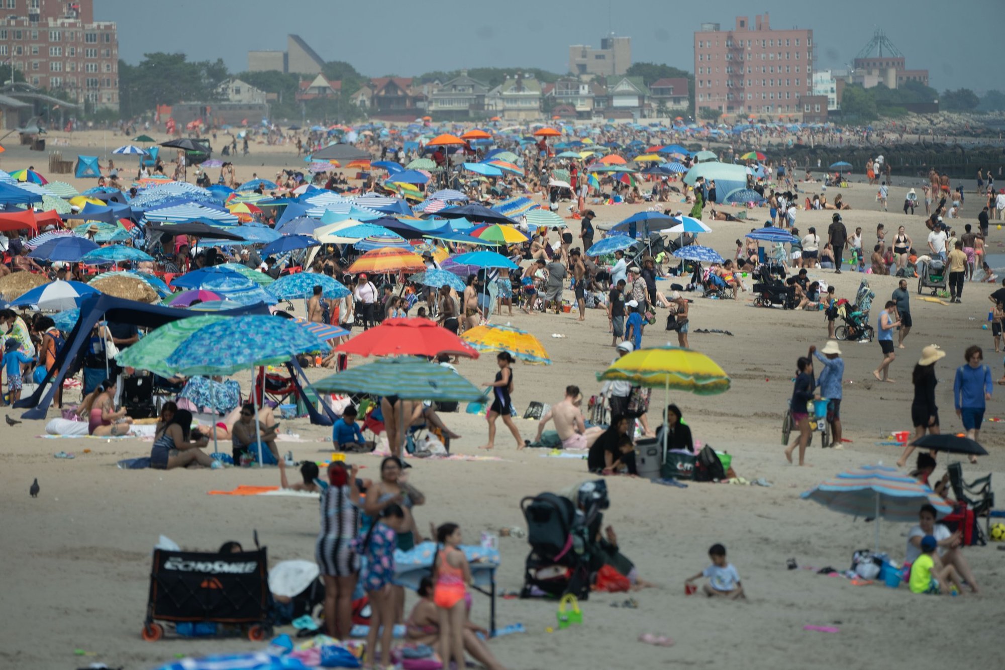 110-degree heat is coming to New York this week. Never leave a child alone in a hot car, even with the windows cracked