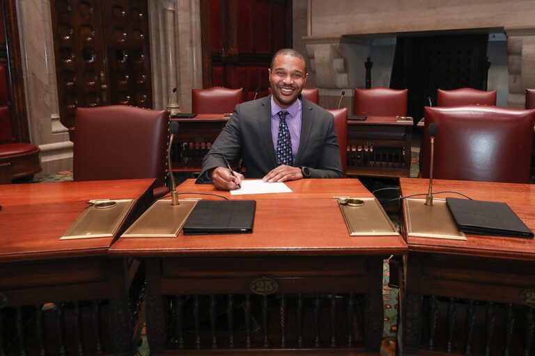 Brooklyn state senator Jabari Brisport told everyone trying to erase queer people two words on the Senate floor: give up