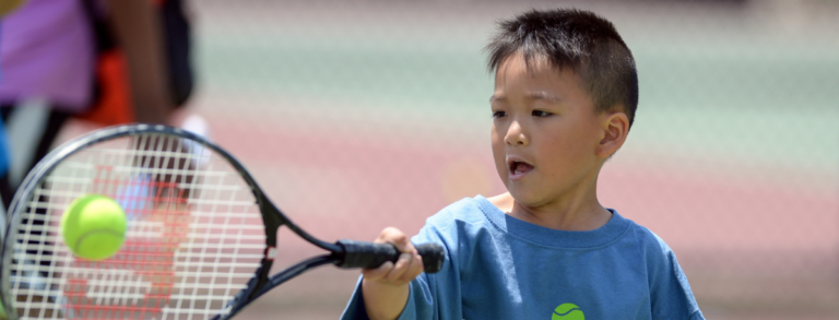 NYJTL is running free summer tennis in parks across the city. Beginners get loaner racquets and balls included.