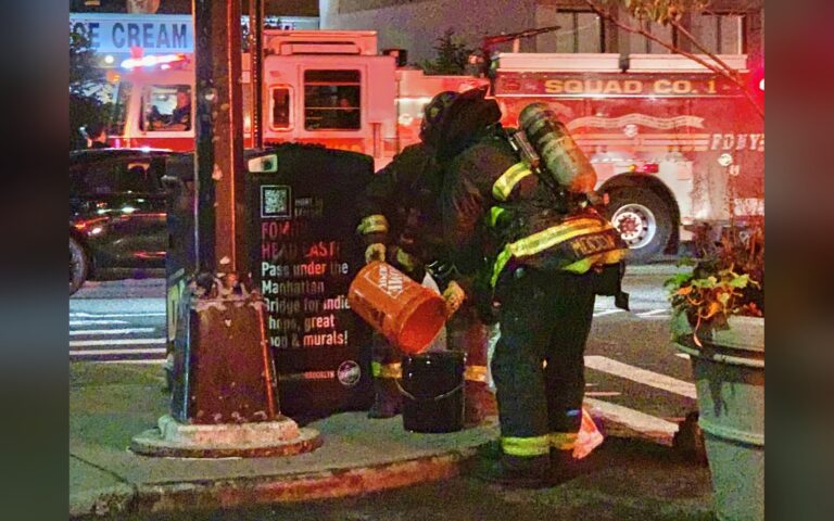 NYPD says its drone just malfunctioned and caught fire in DUMBO. Skydio says its flight logs show no safety malfunction at all