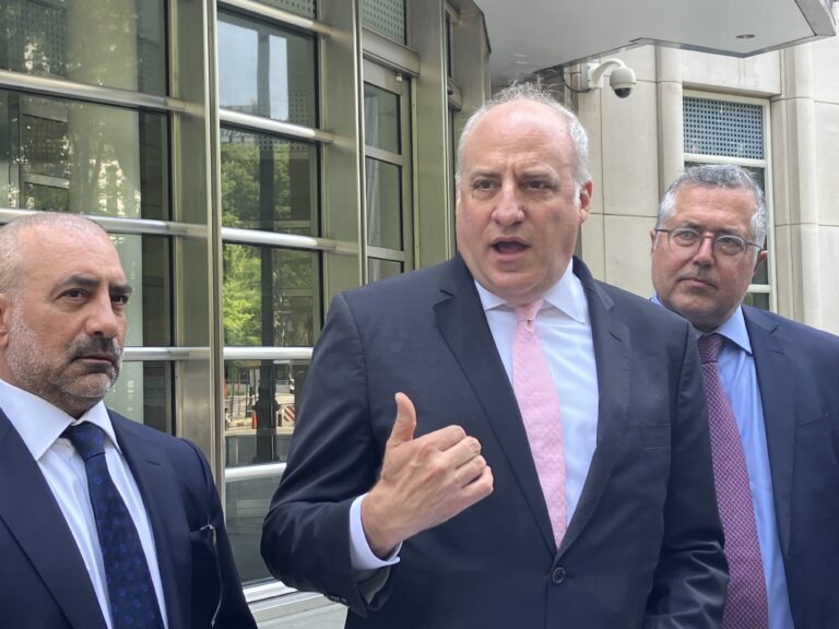 Frank Carone pushes for an August 24 trial in the $7 million migrant housing bribery case, and the judge scheduled it even though she doesn’t believe it will happen