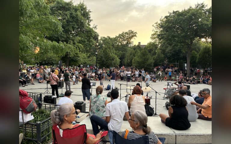 Eight free jazz concerts hit Queens parks every Thursday starting July 9, with Grammy winners and centennial tributes to Coltrane, Miles Davis, and Tony Bennett