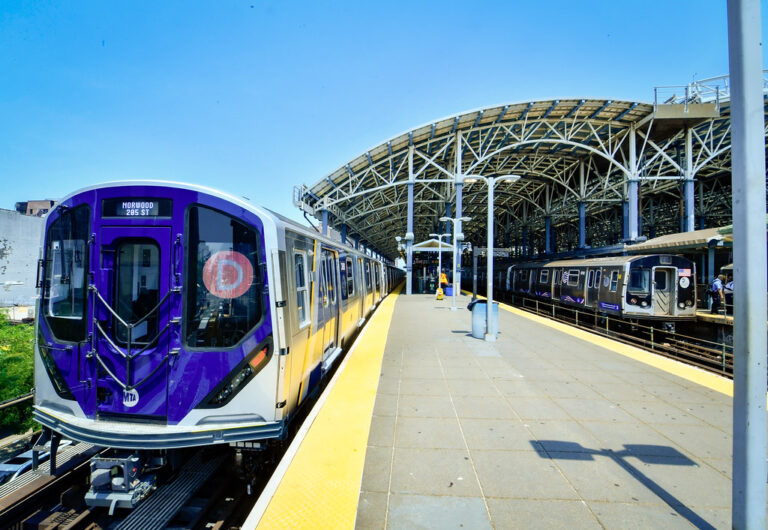 The D line gets its first new train cars in decades, replacing R68s from the 1980s with wider doors and almost 300,000 miles between breakdowns