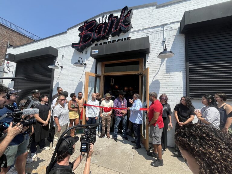 Bark Barbecue started as brisket smoked on a makeshift rig in an Ozone Park garage. Its first standalone restaurant just opened in Bushwick with seats for nearly 300