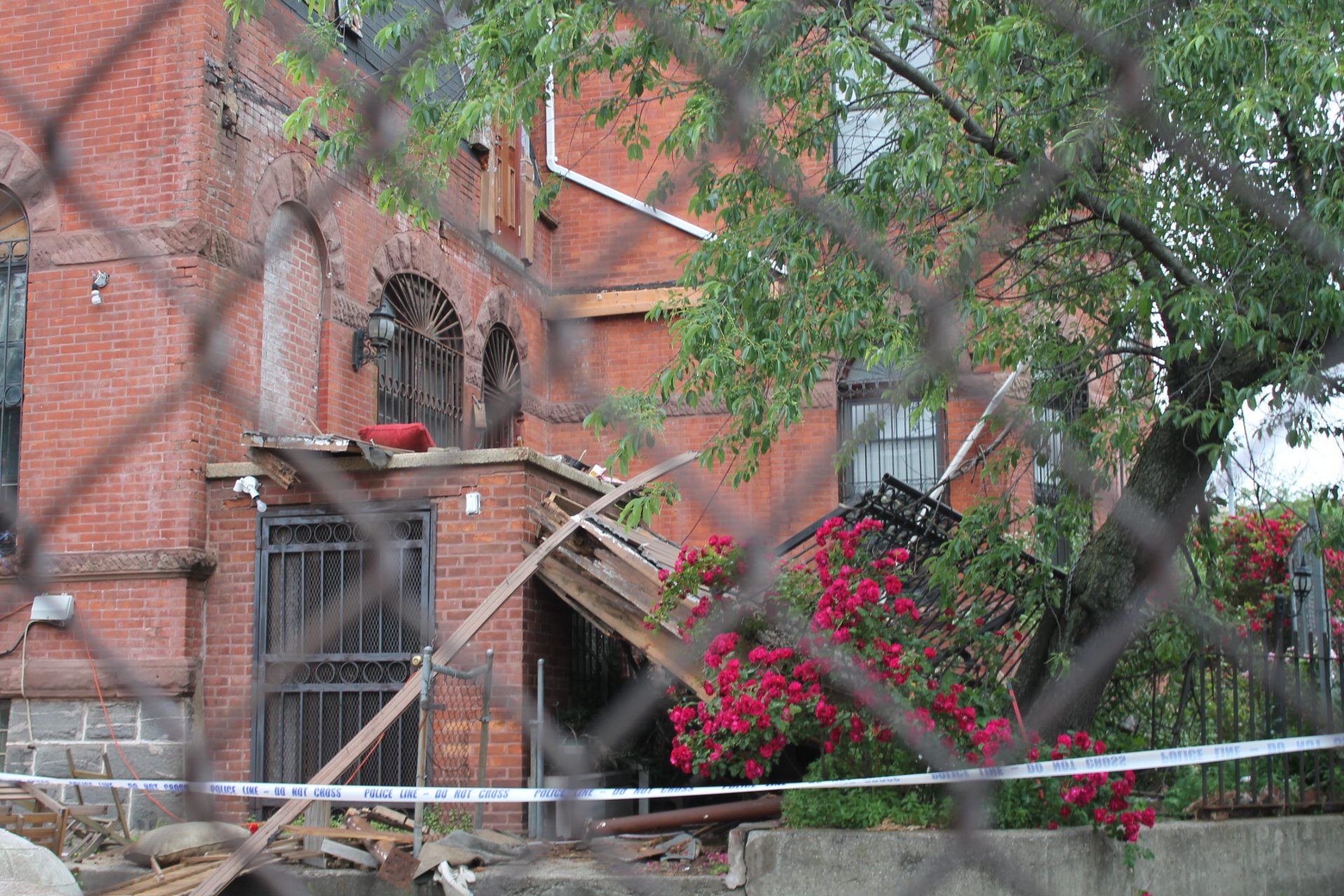 Brooklyn had six fires last week, the one on Evergreen Avenue left two households homeless