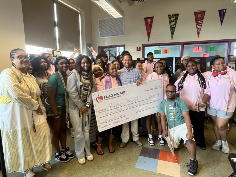 Two Brooklyn teachers win $25,000 FLAG awards for teaching excellence