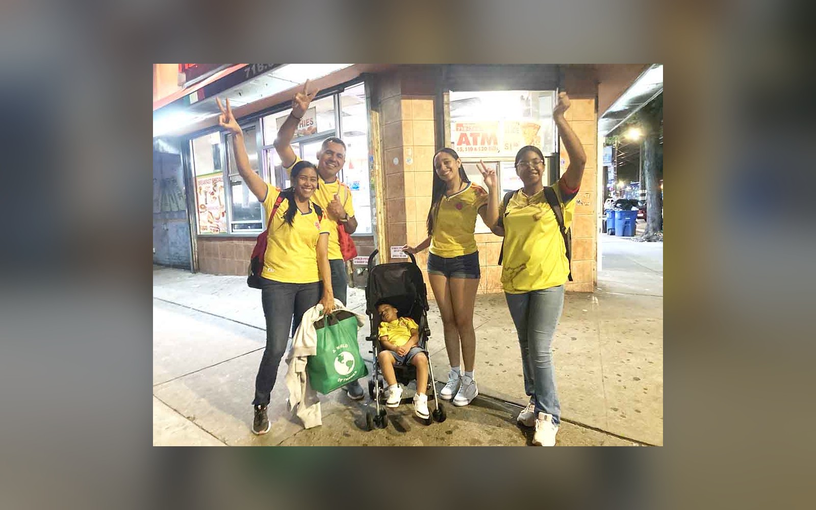 Bronx Borough President Vanessa Gibson hosted a World Cup watch party at One Fordham Plaza