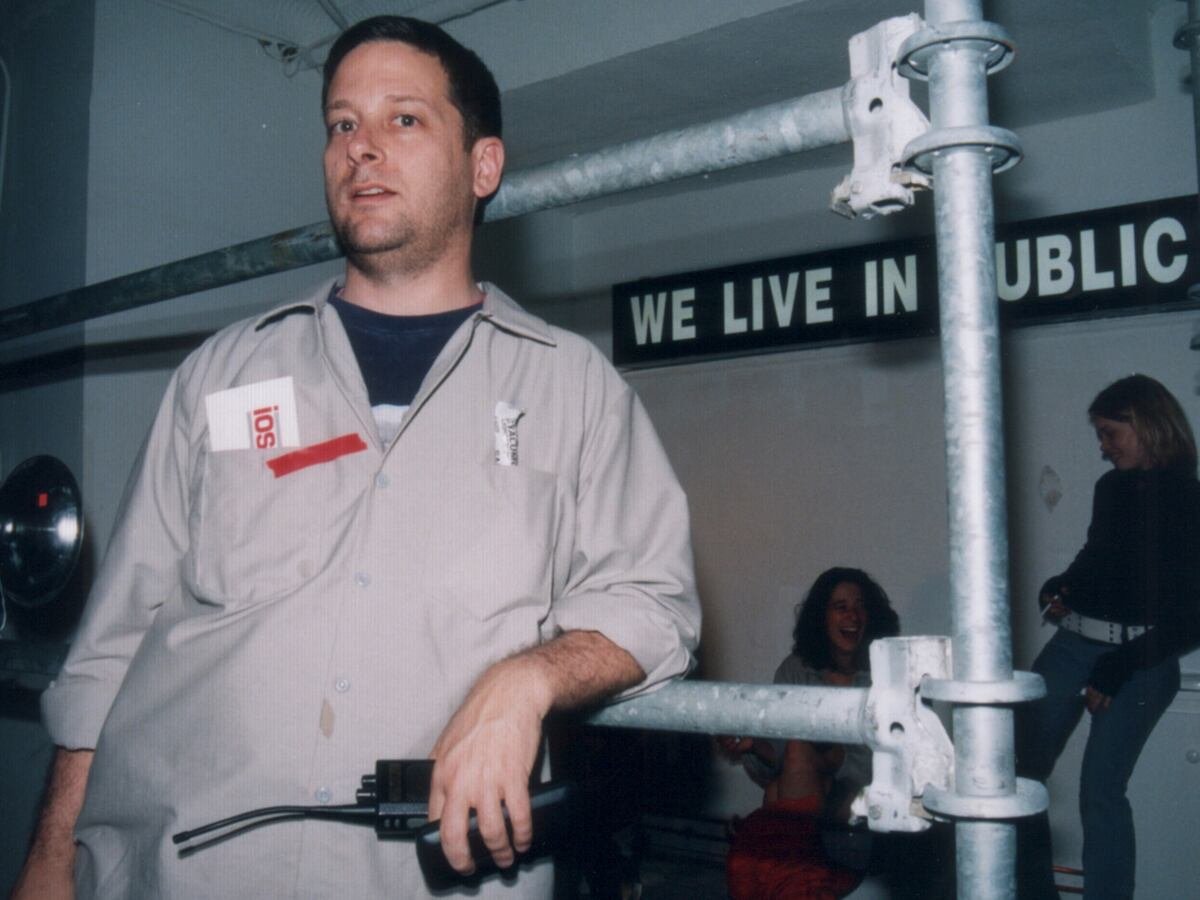 Josh Harris, the subject of the documentary We Live in Public, in a press photo