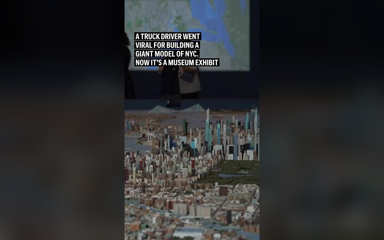A truck driver’s hand-built model of NYC with 800,000 structures is on display at the Museum of the City of New York